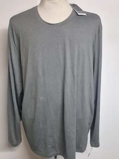 Polera Van Heusen gris de manga larga - miniatura 1