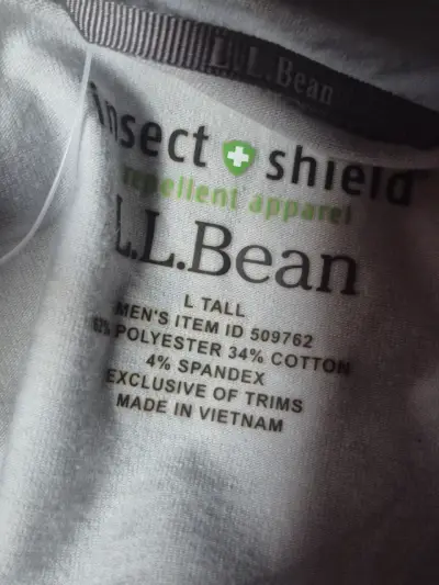 Polera con capucha repelente de insectos L.L. Bean - miniatura 3