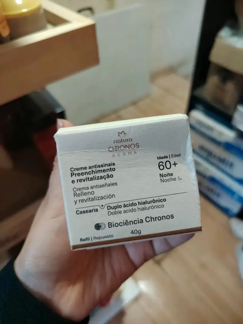 Crema Antiseñales Natura Chronos 60+ Noche - 1