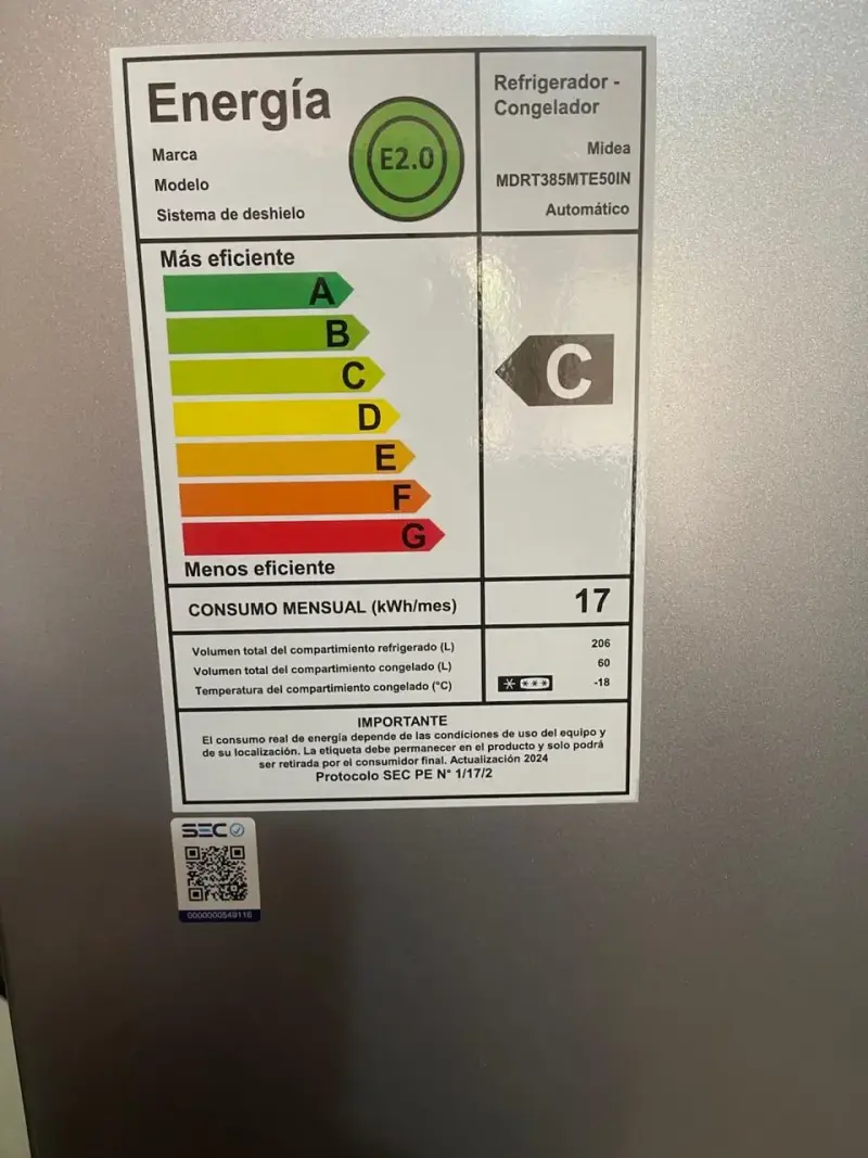 Refrigerador  marca Midea 266 litros no frost - 4
