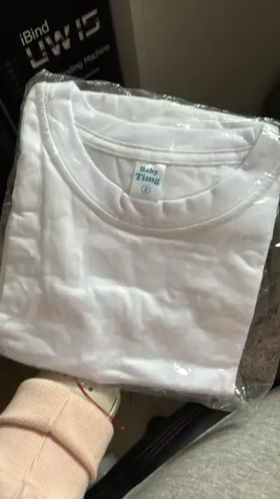 Poleras blancas para niños Baby Time - miniatura 2