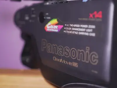 Cámara de Video Panasonic OmniMovie VHS - miniatura 2