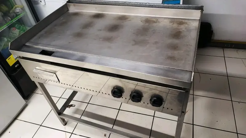 Plancha de cocina industrial de acero inoxidable - 2