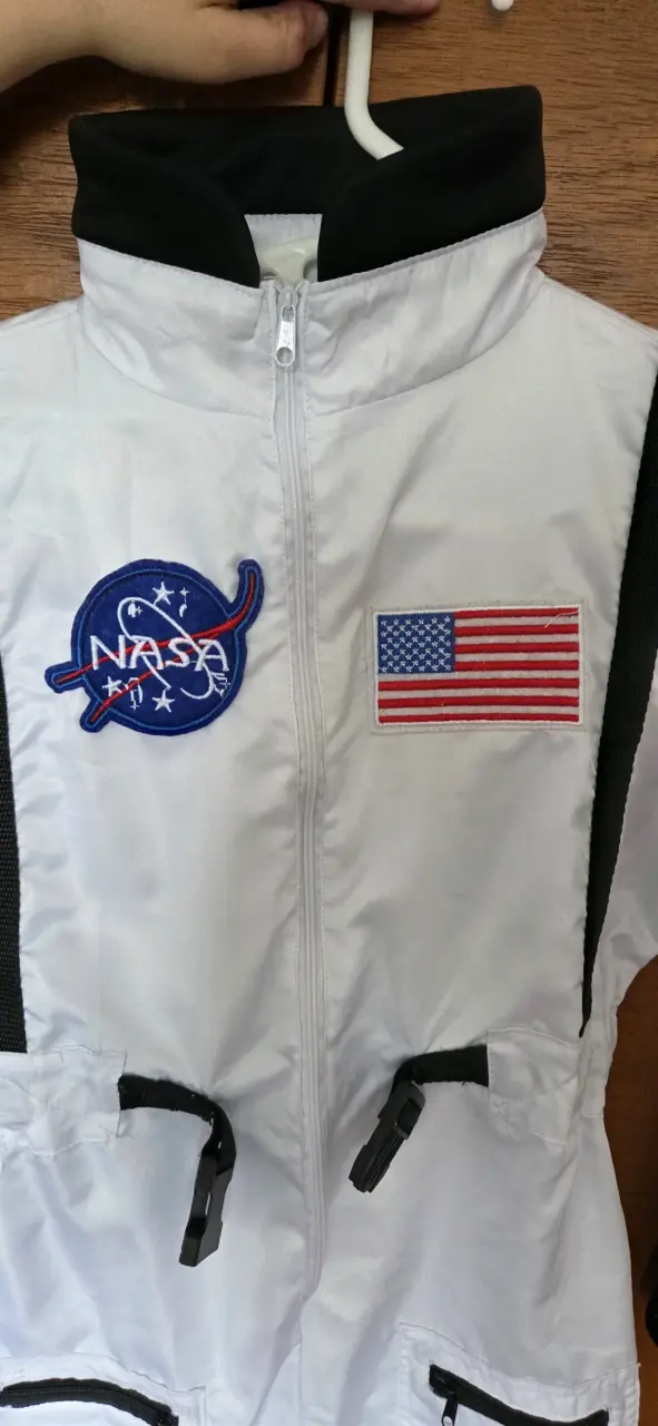 Disfraz astronauta infantil NASA blanco 7- 8 años - 2