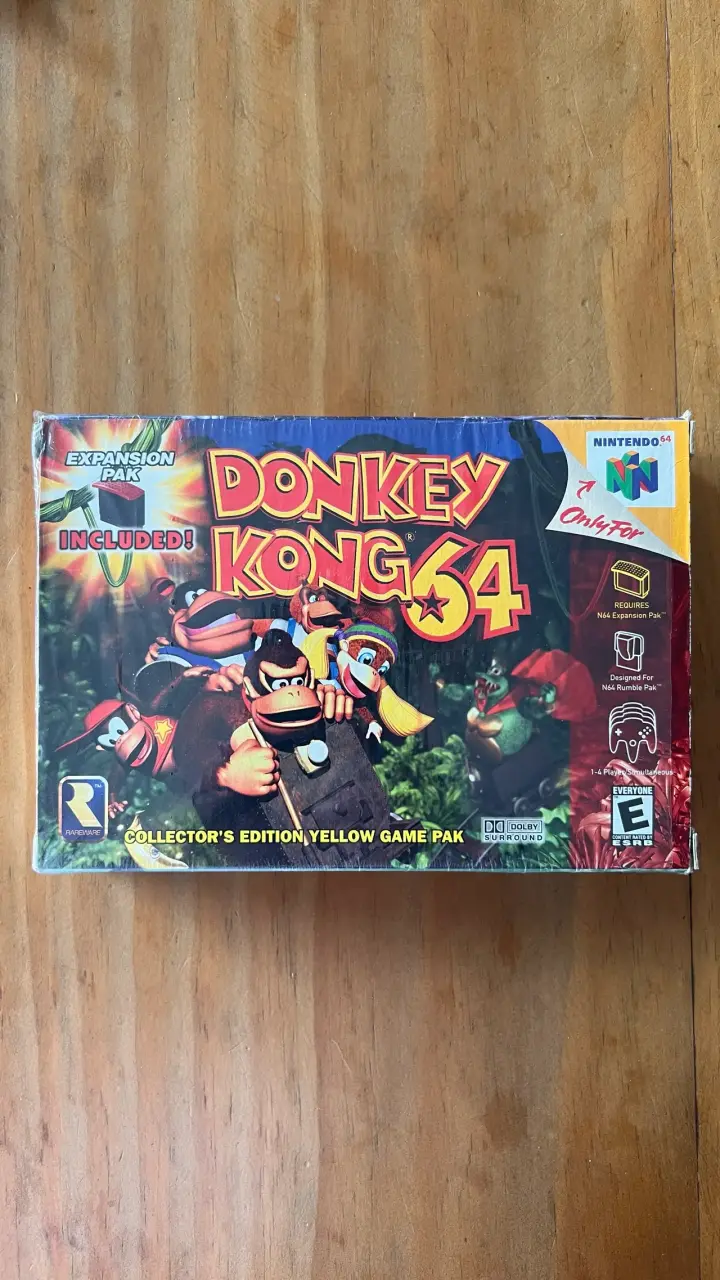 Donkey Kong 64 collector’s Edition Cib nintendo 64 - 1