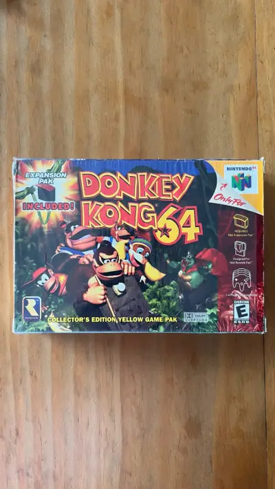 Donkey Kong 64 collector’s Edition Cib nintendo 64 - miniatura 1