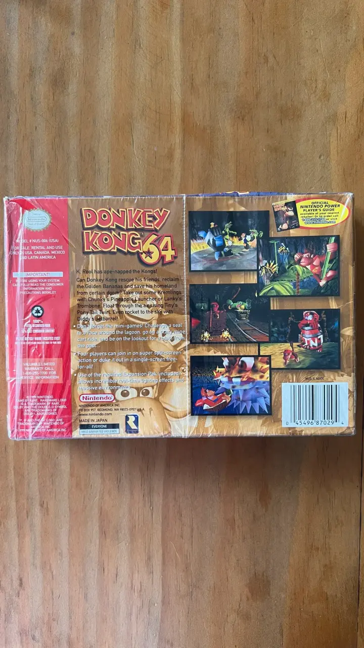 Donkey Kong 64 collector’s Edition Cib nintendo 64 - 2