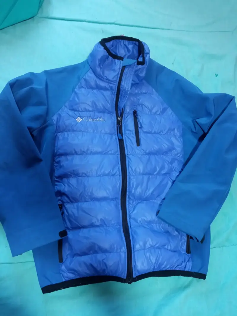Chaqueta Columbia azul para hombre talla XL - 4