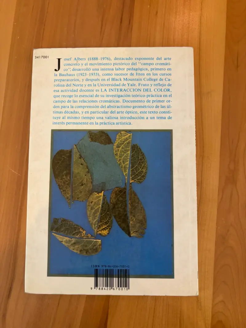 Libro 'La Interacción del Color' de Josef Albers - 3