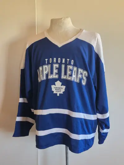 Camiseta de Hockey Toronto Maple Leafs Azul - miniatura 1