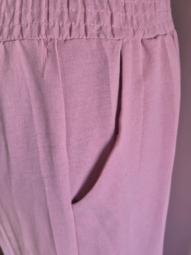 Enterito rosa sin mangas para mujer - 5