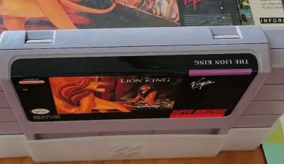 The Lion King Cib Super Nintendo Mint - miniatura 4