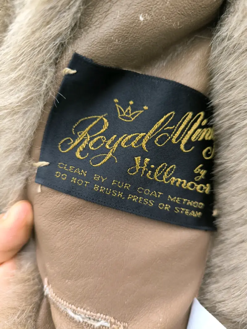 Abrigo de piel sintética Royal Mink beige - 2