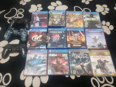Lote de Juegos PS4 con Controles DualShock - miniatura 2