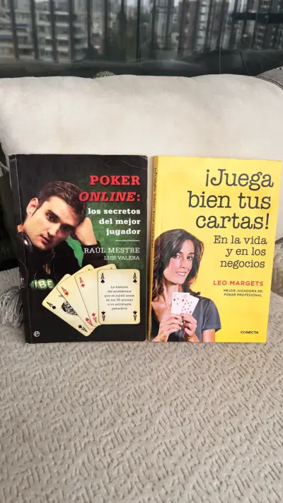 Dos libros de poker originales (online y finanzas) - miniatura 1