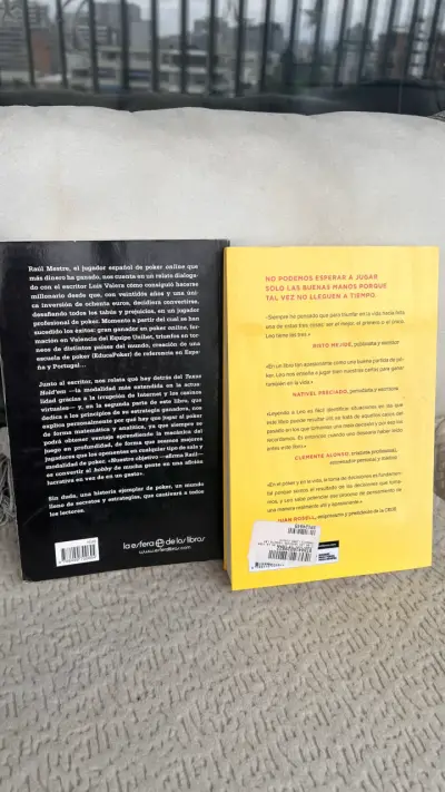 Dos libros de poker originales (online y finanzas) - miniatura 2