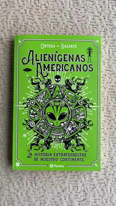 Libro Alienígenas Americanos de Ortega y Salfate - miniatura 1