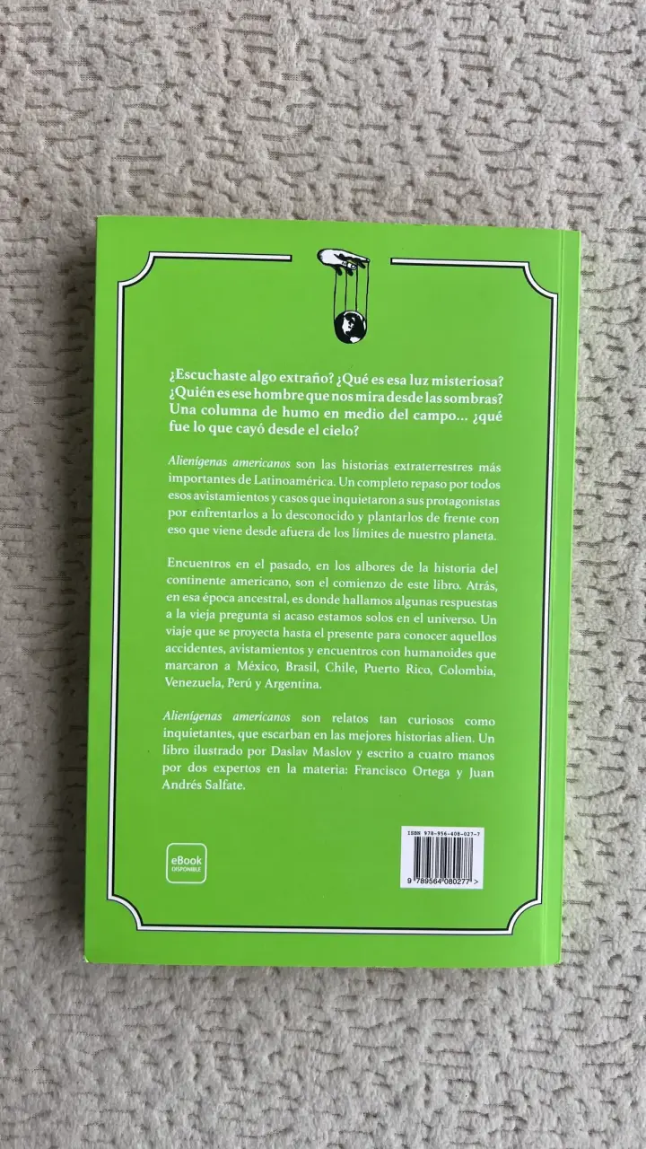 Libro Alienígenas Americanos de Ortega y Salfate - 2