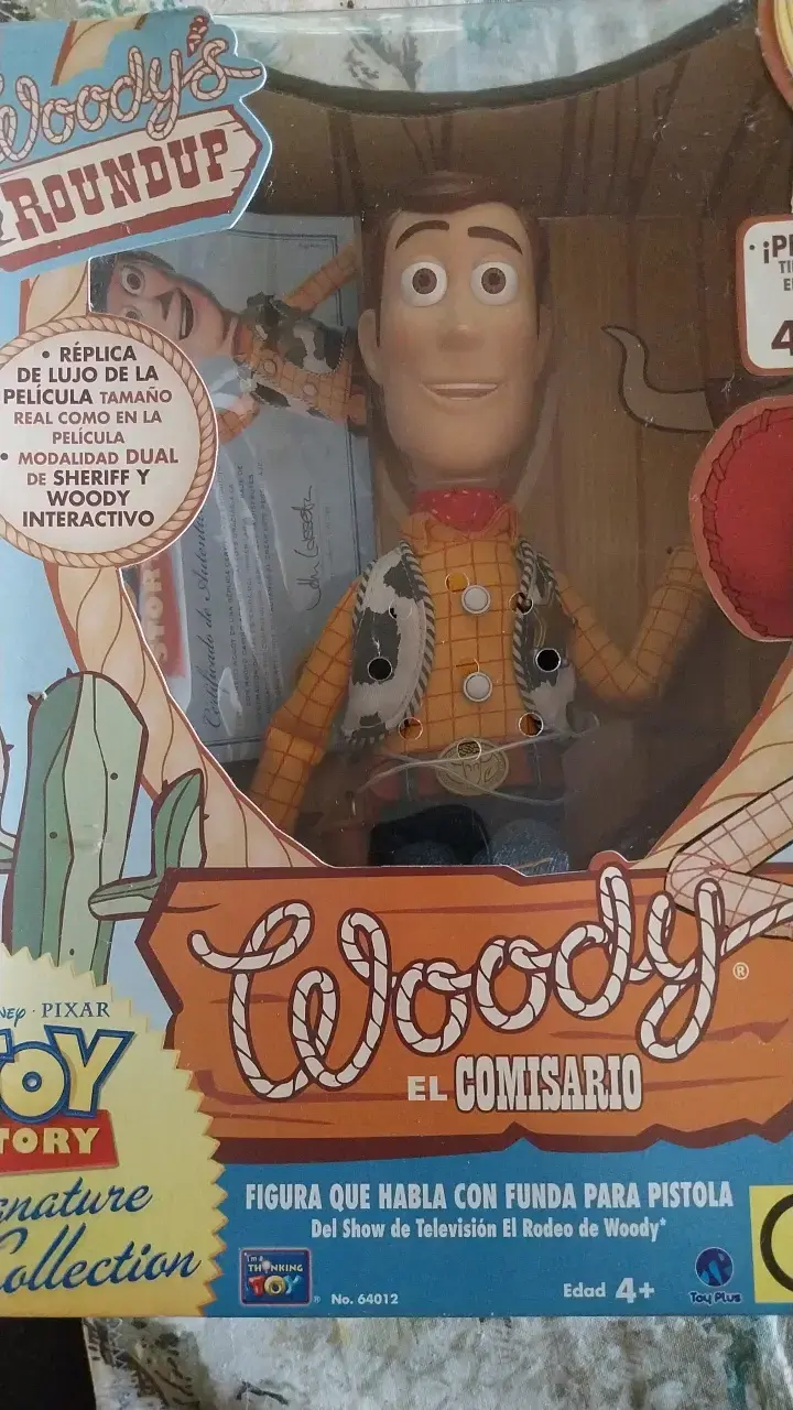 Figura interactiva Woody Toy Story edición de colección - 4