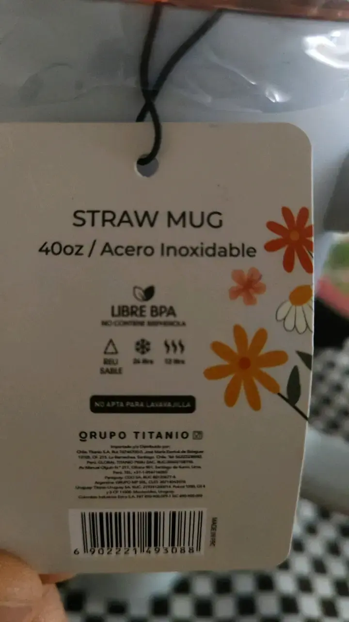 Vaso térmico con diseño de perro y tapa - 3