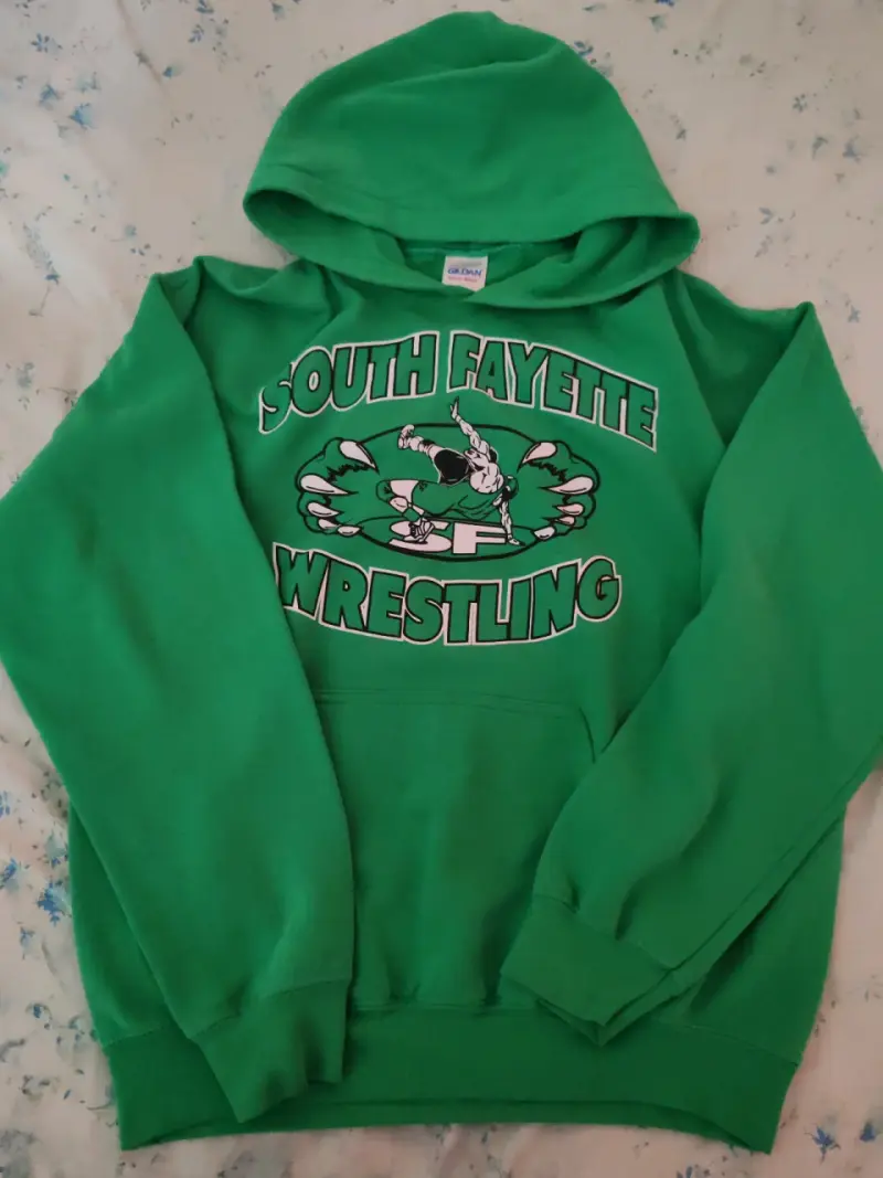 Polerón verde South Fayette Wrestling - 4