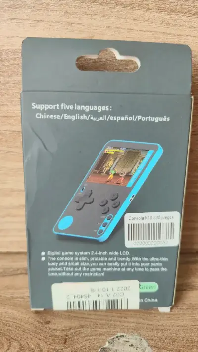 Consola portátil Mini Game Player 500 juegos - miniatura 2