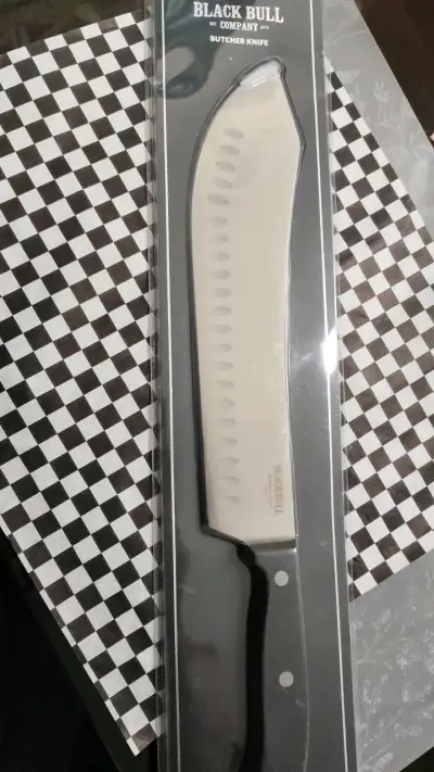 Cuchillo carnicero Black Bull de acero inoxidable - miniatura 1