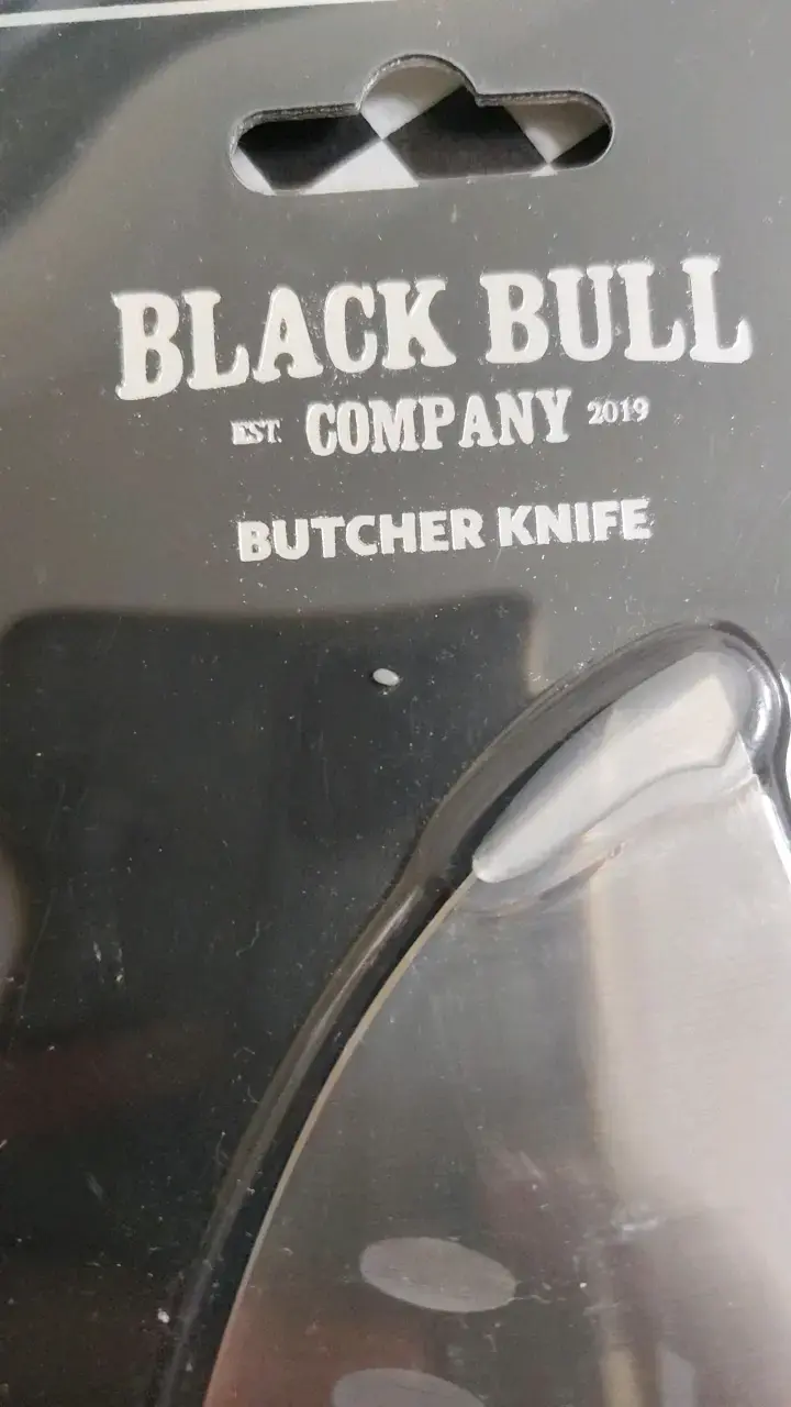 Cuchillo carnicero Black Bull de acero inoxidable - 3