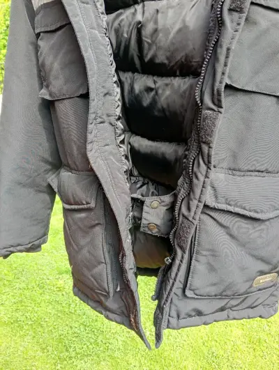 Parka negra para niños Zara Kids - miniatura 5