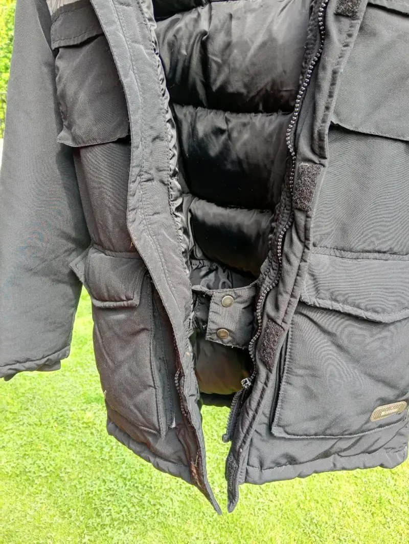 Parka negra para niños Zara Kids - 5