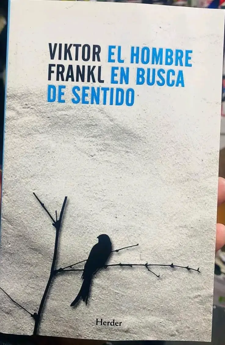 Libro 'El Hombre en Busca de Sentido' de Viktor Frankl