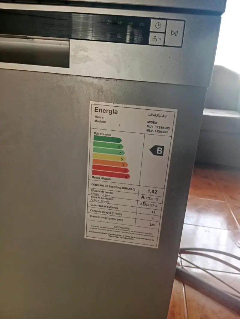 🧼 LAVAVAJILLAS MIDEA 12 CUBIERTOS – PARA REPARAR - 2