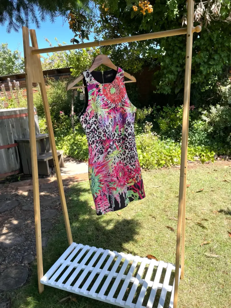 Vestido ajustado floral multicolor FBO Italy - 6