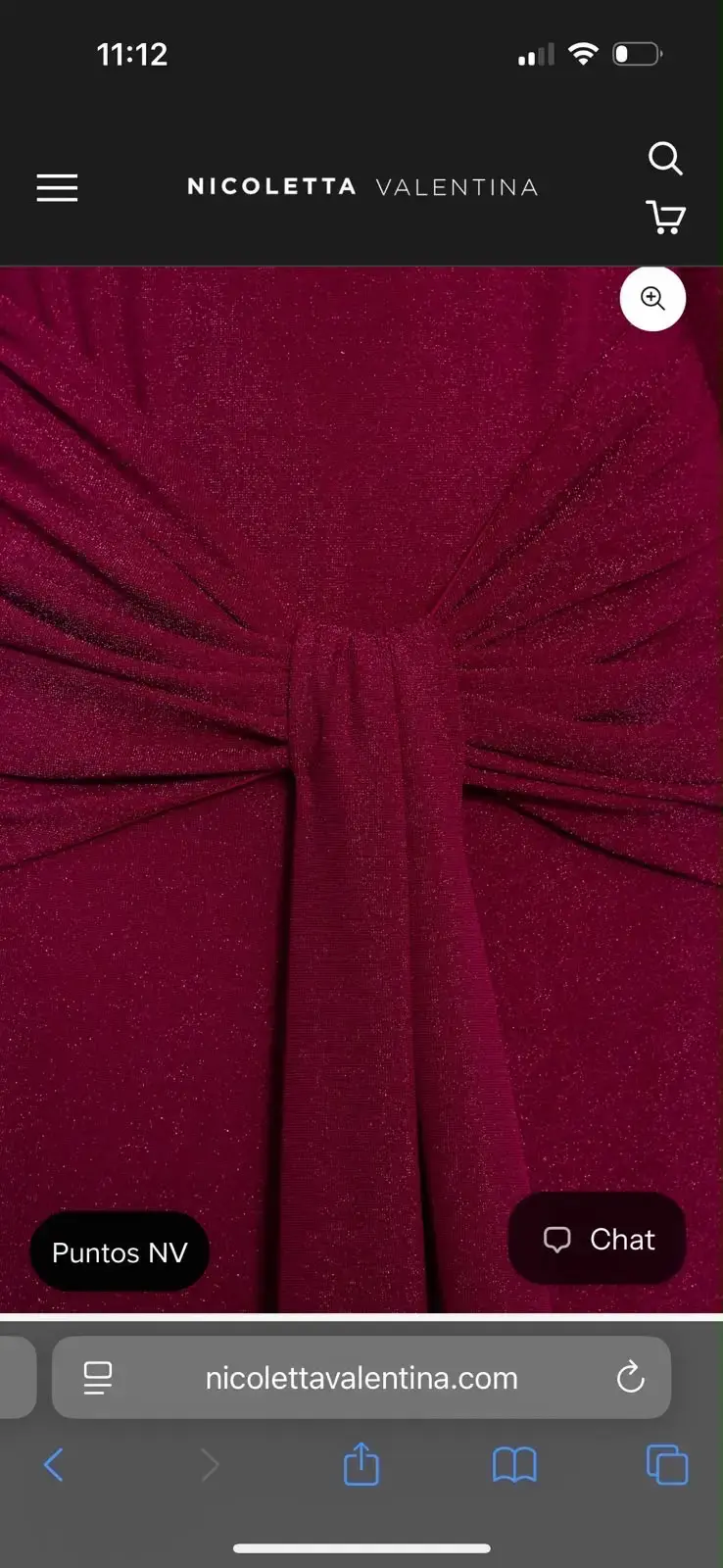 Vestido largo Ladame fucsia Nicoletta Valentina - 4