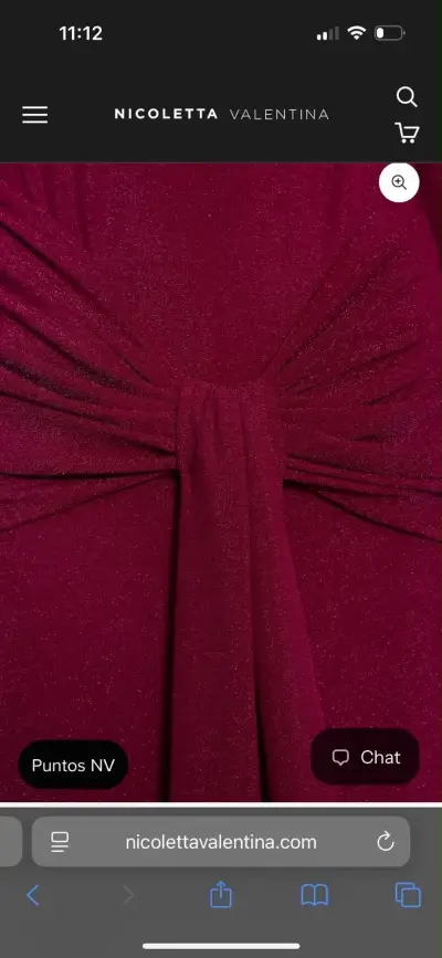 Vestido largo Ladame fucsia Nicoletta Valentina - miniatura 4