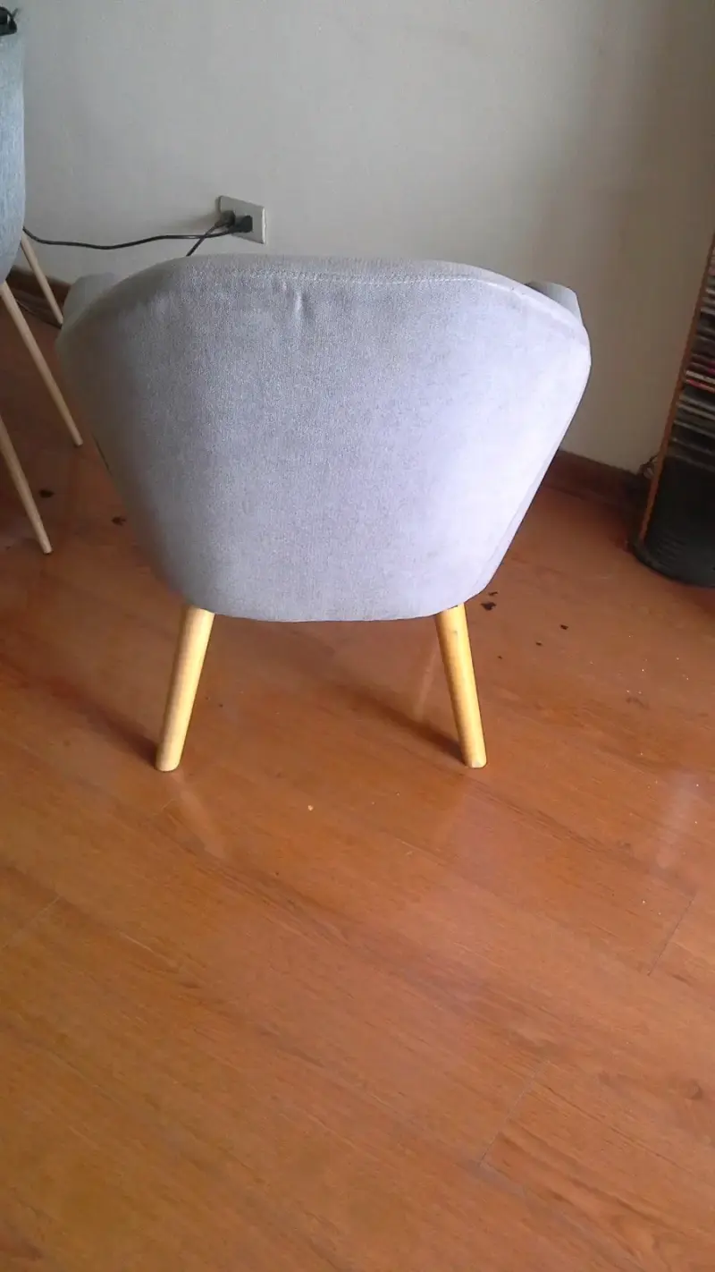 Sillón individual gris moderno - 3