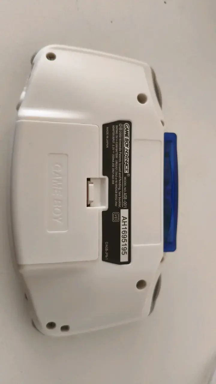 Consola portátil Game Boy Advance blanca - 2