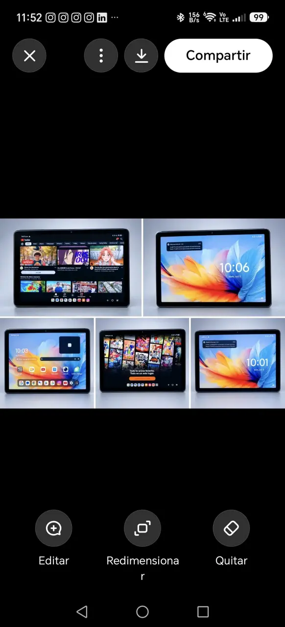 Tablet Lenovo Tab M10 HD con Pantalla de 10.1pulga - 5