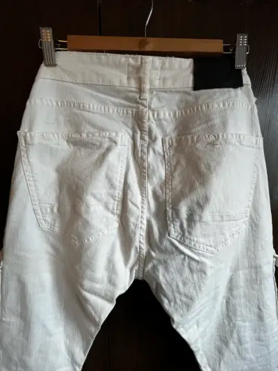 Pantalones cargo blancos Zara Man - miniatura 6