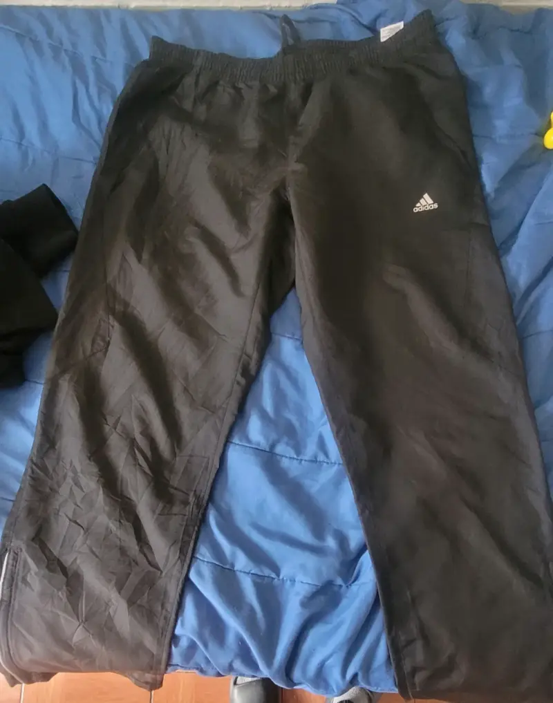 Pantalones deportivos negros Adidas Clima - 3