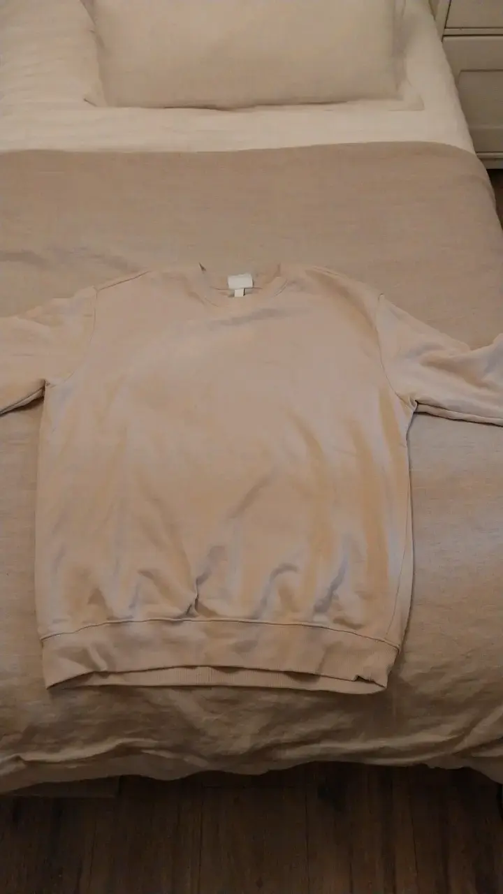 Polerón beige unisex hym M - 1