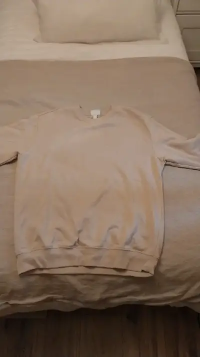 Polerón beige unisex hym M - miniatura 1