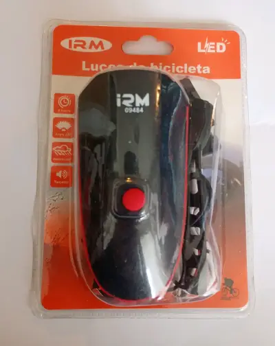 Luz LED para bicicleta IRM recargable - miniatura 3