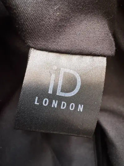 Bolso de hombro rojo y negro ID London - miniatura 4