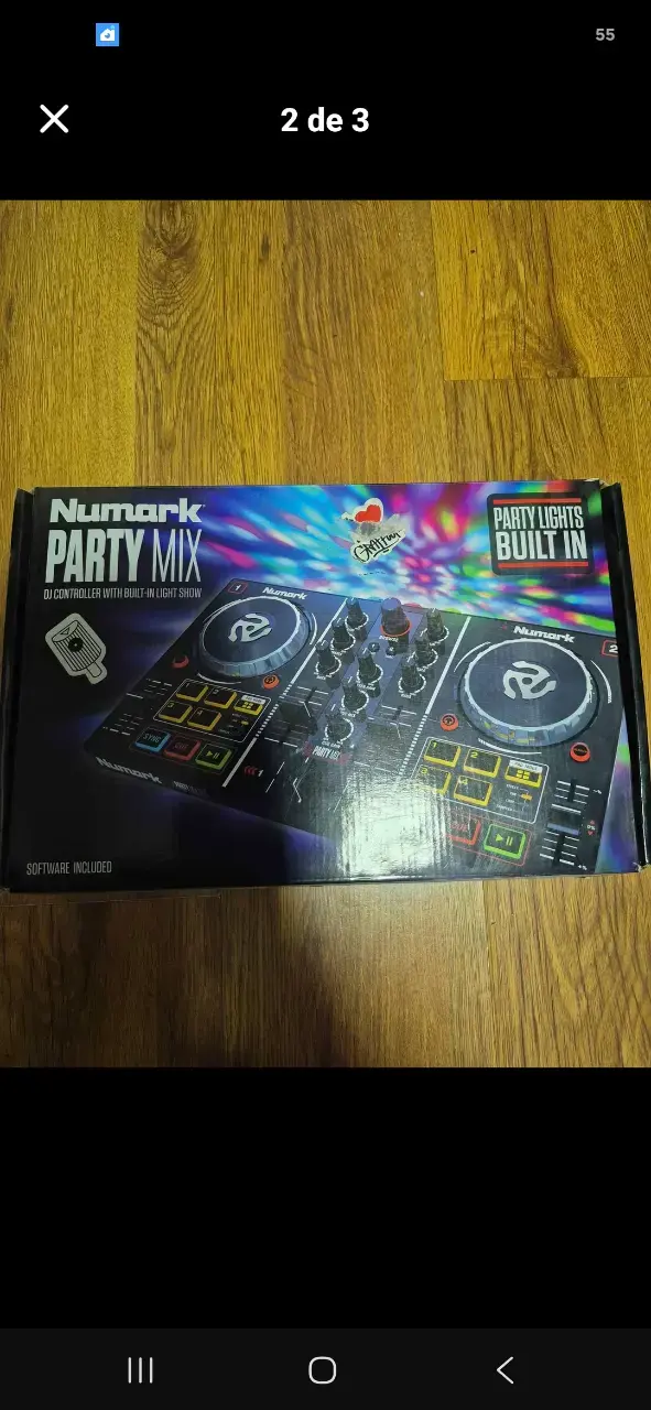 Controlador DJ Numark Party Mix con luces integradas - 1
