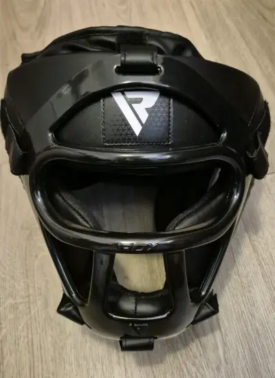 Casco Protector RDX T1 Full Grill Pro – Boxeo - miniatura 1