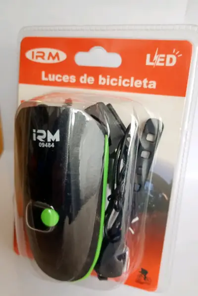 Luces de bicicleta LED recargables IRM - miniatura 1