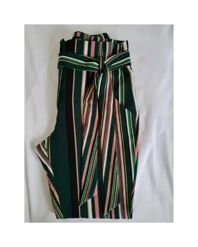Pantalones a Rayas Mujer Mossimo - miniatura 1