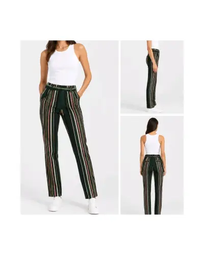 Pantalones a Rayas Mujer Mossimo - miniatura 2