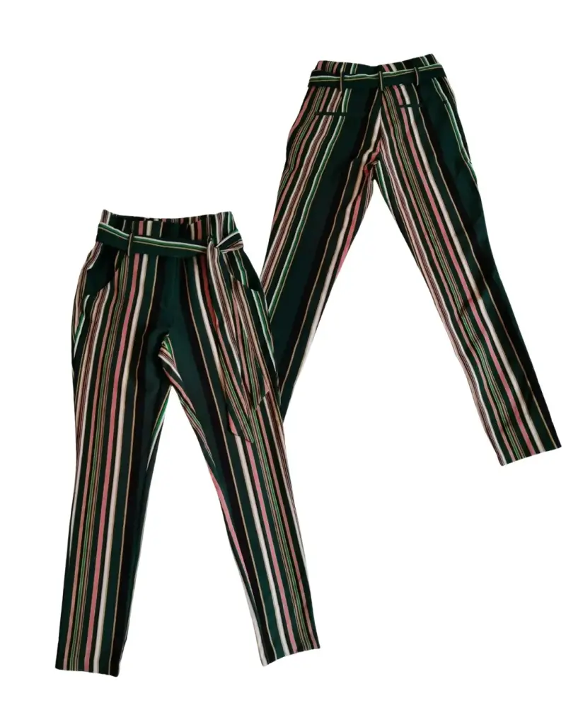 Pantalones a Rayas Mujer Mossimo - 5